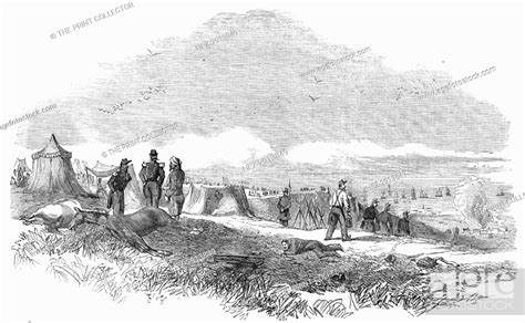Scene In The French Camp Sketched The Day After The Battle Of The Alma
