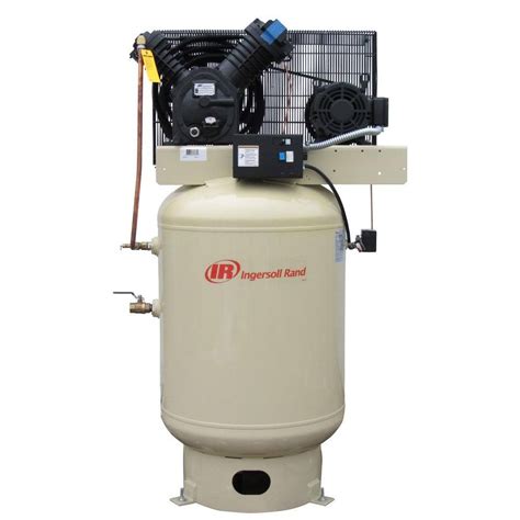 Ingersoll Rand Type 30 Reciprocating 120 Gal 10 Hp Electric 460 Volt 3