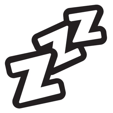 sleep: View Zzz Transparent Sleeping Clipart Pics png image
