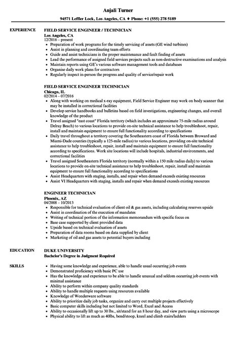 This engineer cv sample was designed in a word format, so you will be able to. Engineer Technician Resume Samples | Velvet Jobs