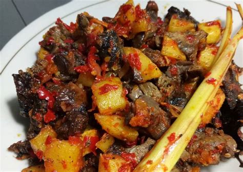 Sambal goreng ati ampela bahannya : Cara Bikin Sambel Goreng Kentang Ati Ampela / Resep Sambal ...