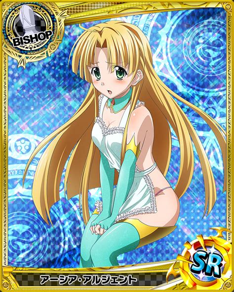 Asia Argento High School Dxd Official Art 10s 1girl Apron Bishop