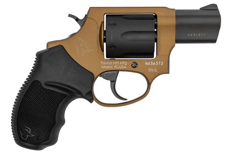 Taurus 856 Ultra Lite 38 Special P Revolver With Bronzeblack Finish