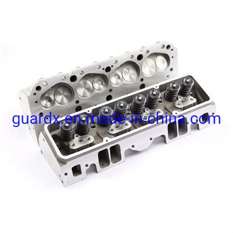 Complete Cylinder Head Gm350 Aluminum Cylinder Head Assy For Chevy 350