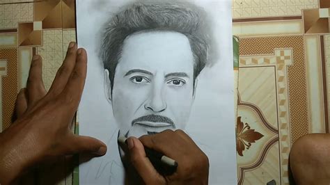 I am going to teach you how to incorporate charcoal and fixative in to a drawing so that you can layer it like a painting. How to Draw Robert Downey Jr Sketch Easy | Step by step ...