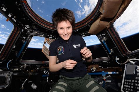 Captain samantha cristoforetti, omri (italian pronunciation: Samantha Cristoforetti tornerà sulla Stazione Spaziale ...