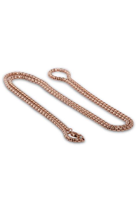 Bacas Chain Rose Gold - Akitsune Premium Jewelry Online Shop | Akitsune