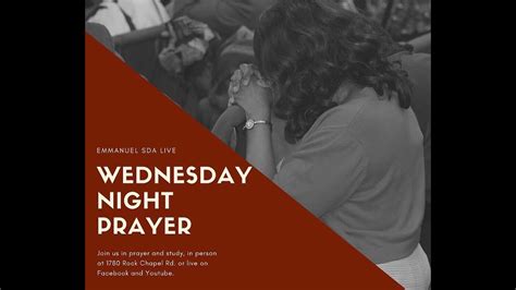 Wednesday Night Prayer Meeting 6172020 Youtube