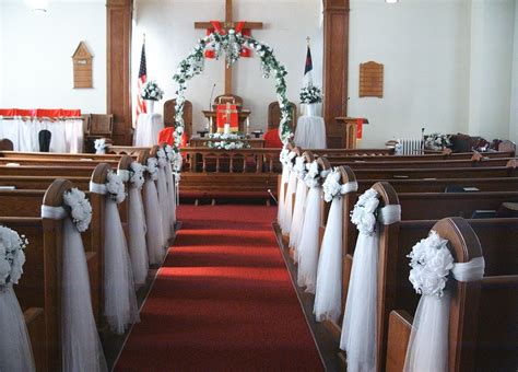 Church Decorations For Wedding Wedding And Bridal Inspiration