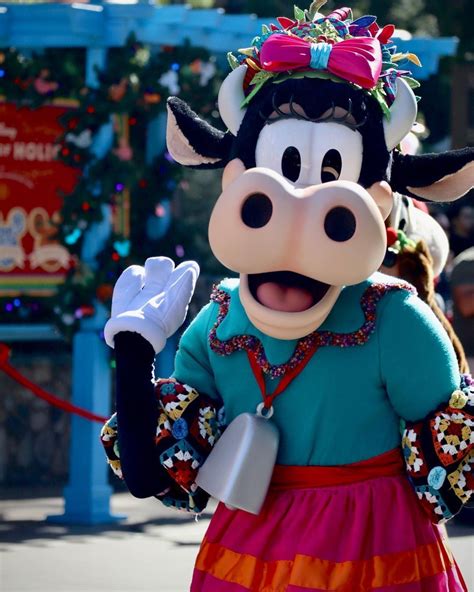 Clarabelle Cow At Disney Festival Of Holidays