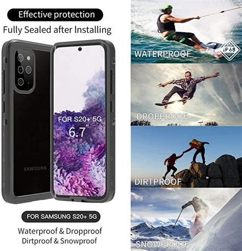 For Samsung Galaxy S20 S21 Ultra 5g 360° Ip68 Waterproof Shockproof
