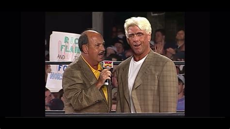 President Ric Flair And Raven On WCW Monday Nitro At Spring Break