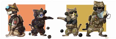 Siege Cats Album On Imgur Rainbow Six Siege Anime Rainbow Six Siege
