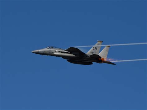 F 15cs Break Sound Barrier To Intercept Stolen Airliner Out Of Seattle