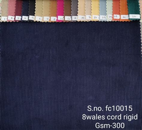 Cotton 8 Wale Corduroy Fabric At Rs 245meter In Chennai Id