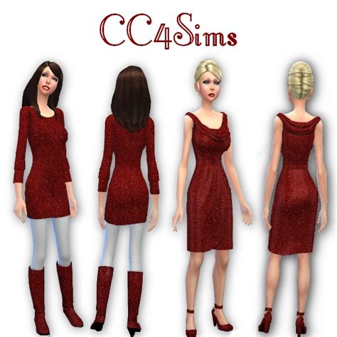 Cc4sims Casual Dress Sims 4 Downloads