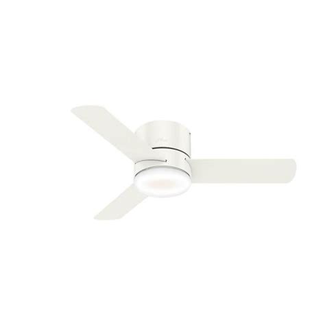 If you're looking for an outdoor ceiling fan with lights that is flush mount or low profile, you've come to the right place! Hunter Minimus 44 in. Low Profile Integrated LED Indoor ...