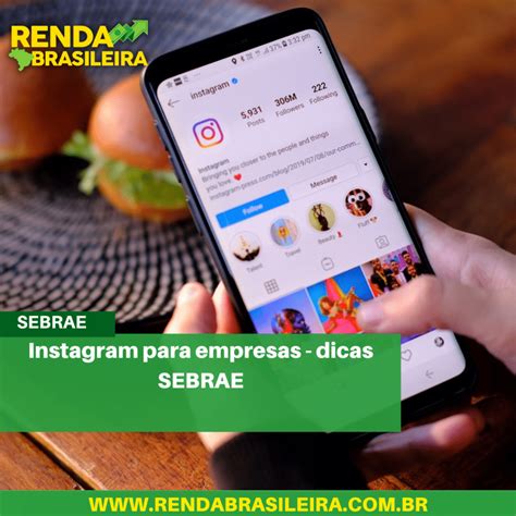 Instagram Para Empresas Dicas Sebrae