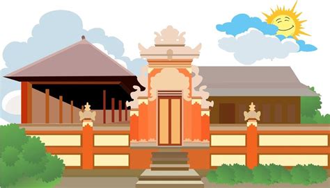 gambar rumah adat minangkabau kartun rumah adat bali animasi jasa renovasi kontraktor rumah