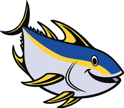 Yellowfin Tuna Illustrations Royalty Free Vector Graphics And Clip Art