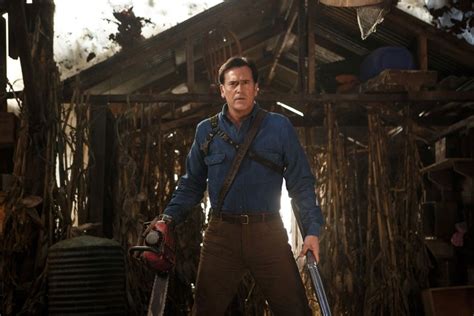 Bruce Campbell On Lee Majors And Man Cleavage In Ash Vs Evil Dead