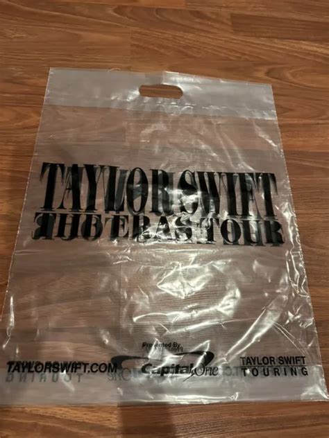 Taylor Swift The Eras Tour Merch Plastic Bag Capital One Philly £914