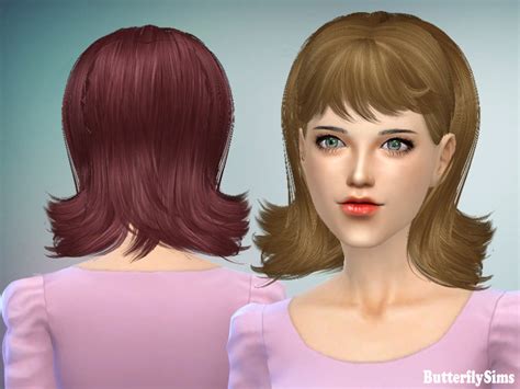 My Sims 4 Blog Butterflysims 064 Hair For Females