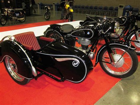 1954 Bmw R253 With Steib Sidecar 250cc At The Seattle Progressive