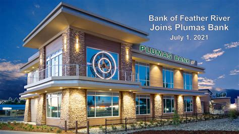 Bank Of Feather River Joins Plumas Bank On Vimeo