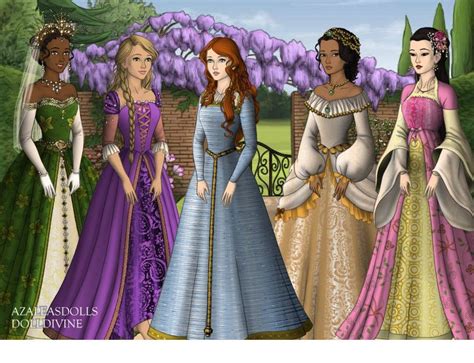 Disney Princesses Tudor Style 2 By Zozelini On Deviantart Disney