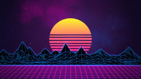 🔥 Download Retrowave Neon S Background 4k By Rafael De Jongh By Jmckee