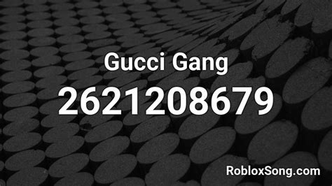 Gucci Gang Roblox Id Roblox Music Codes