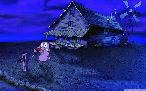 Download Courage The Cowardly Dog Ultrahd Wallpaper Wallpapers Printed