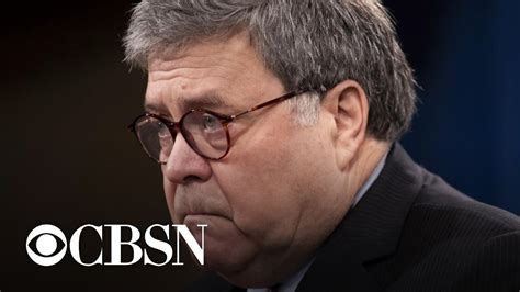 Attorney General Barr Breaks With Trump Says Russia Likely Behind