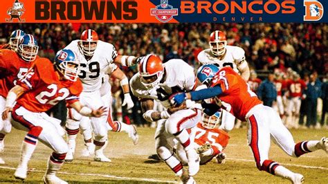 The Fumble Browns Vs Broncos 1987 Afc Championship Nfl Vault