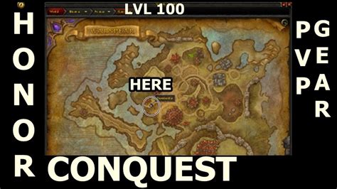 Where To Buy Level 100 Pvp Gear Conquest And Honor In Wow