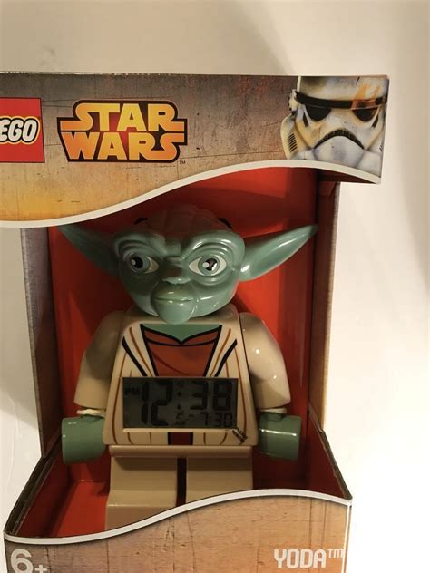 New Lego Star Wars Yoda Kids Moveable Minifigure Alarm