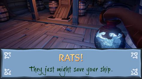 Rats And How They Might Just Save Your Ship In Sea Of Thieves Youtube