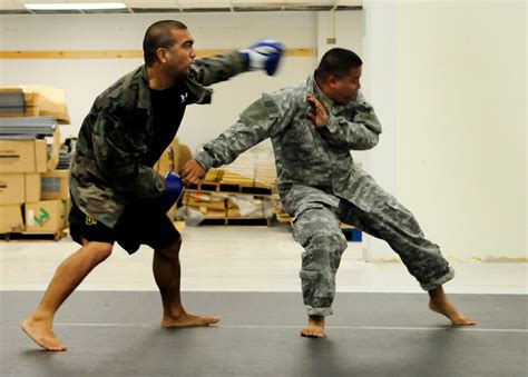 Airmen Experience Modern Army Combative Training Andersen Air Force