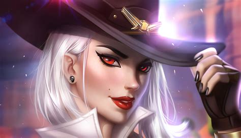 1336x768 Ashe Overwatch Game Laptop Hd Hd 4k Wallpapersimages