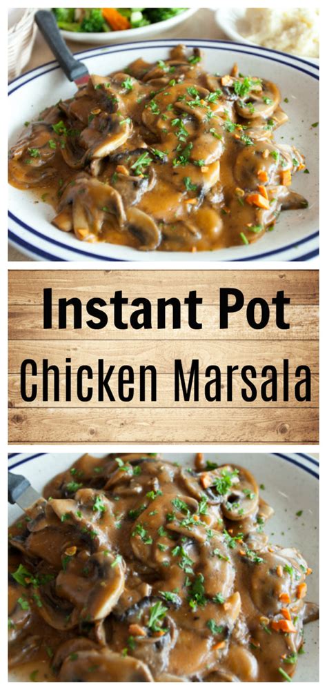 Here are our fan's favorite instant pot chicken recipes. Instant Pot Creamy Chicken Marsala - Instant Pot Cooking