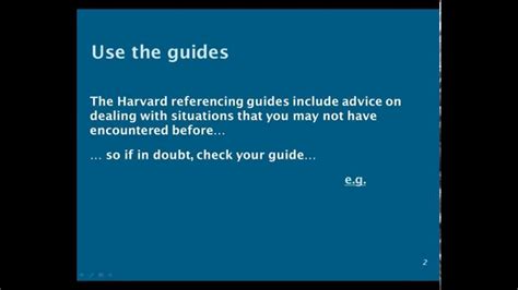 A reference list is a complete list of all the sources used when creating a piece of work. Harvard Referencing - advanced bits - YouTube