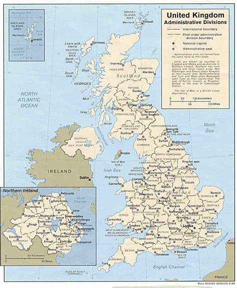 Mapa De Divisiones Administrativas Del Reino Unido Mapa Owje Com