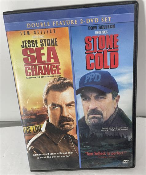 Jesse Stone Double Feature Sea Change Stone Cold Dvd Set Tom