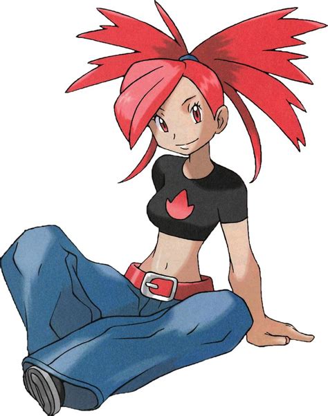 Flannery Rubysapphire Pokemon Human Characters Pokemon Characters