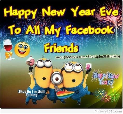 10 Happy New Year Minion Quotes Happy New Year  Happy New Years