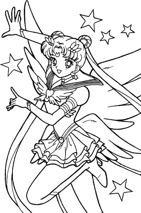 I am only hosting them in my scraps section so that other sailor moon fans can continue to use these. Sailor moon coloring pages to download and print for free