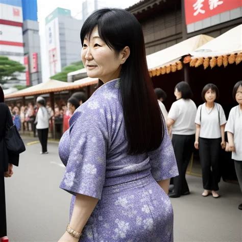 Ai Software For Photos Big Booty Middle Aged Japanese Woman In Pose