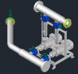Water Pumping System D Dwg Model For Autocad Designs Cad