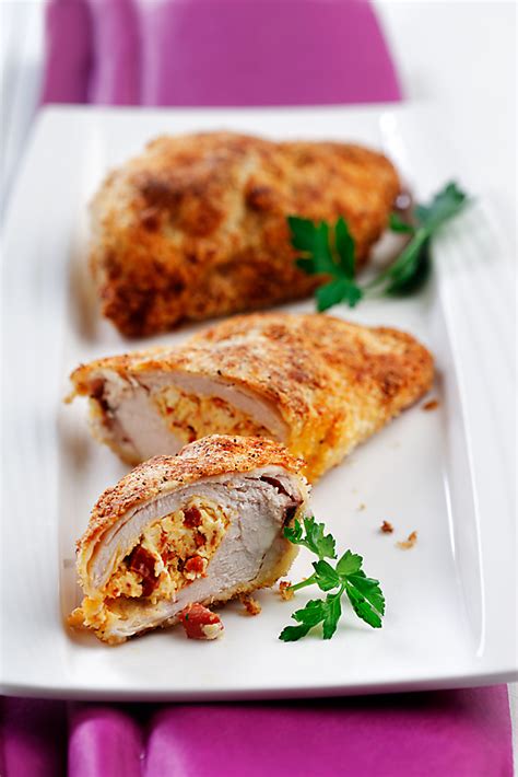 Stuffing can be made from many different ingredients, such as simple herbs, vegetables and fruit, but can also be made from more complex bread based or grain based. Chorizo Stuffed Chicken Breast - Eat Well